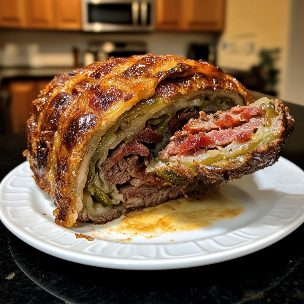 Rouladen-Schichtbraten